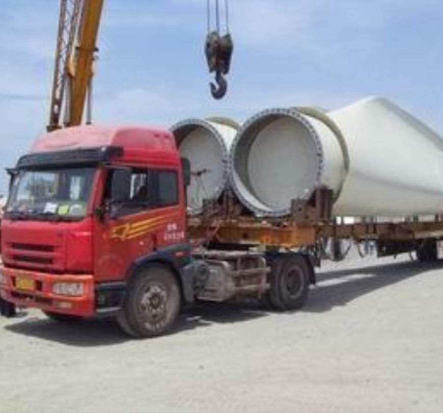 24米伸縮平板車