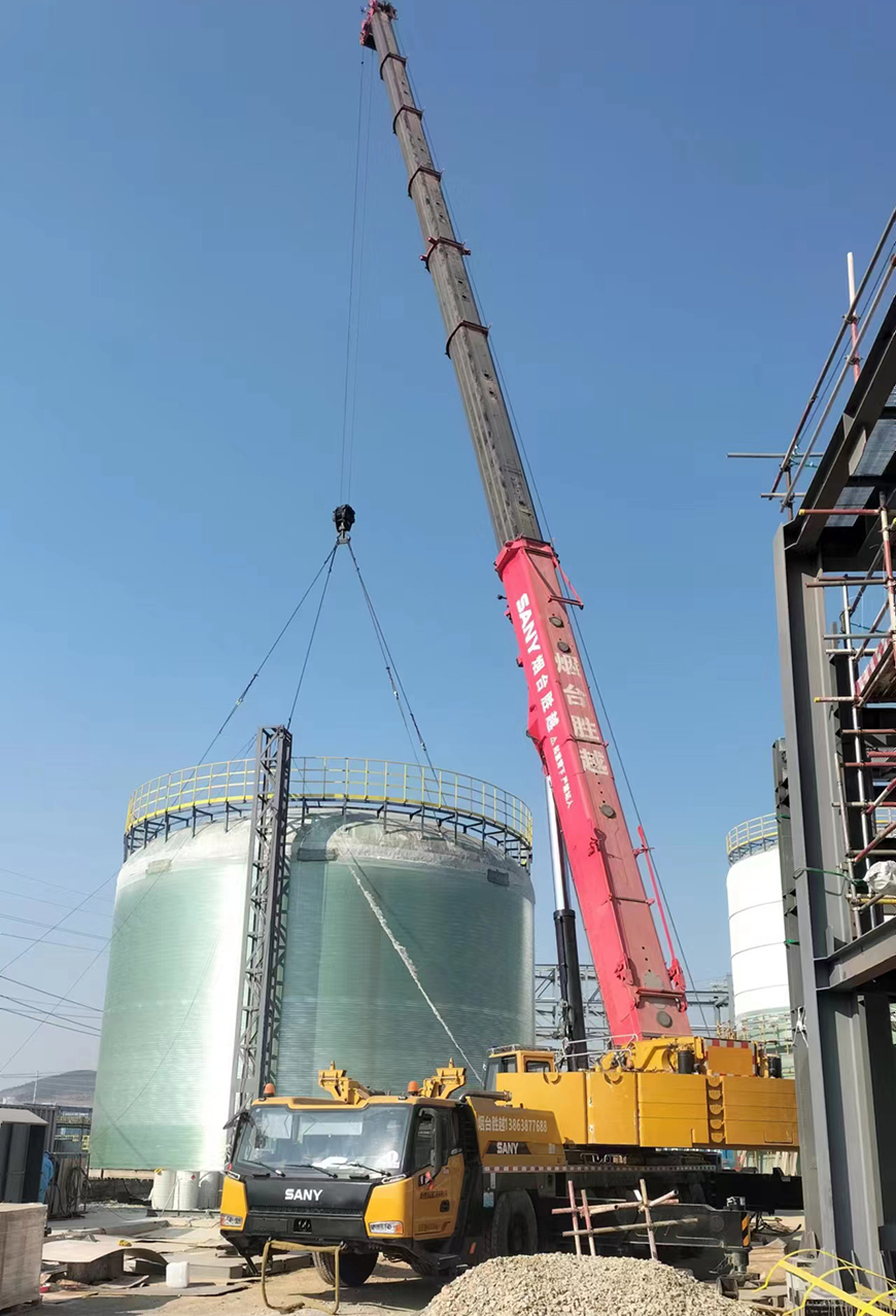 2023年萬(wàn)華熱電脫硫塔